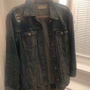 Madewell boyfriend jean jacket